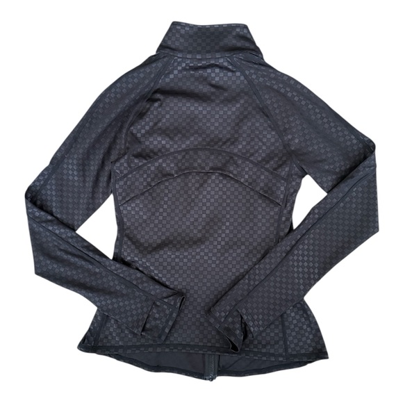 Beach Riot Sport Reina Running Jacket Stretch Black Check Women’s Size Small - Picture 2 of 7